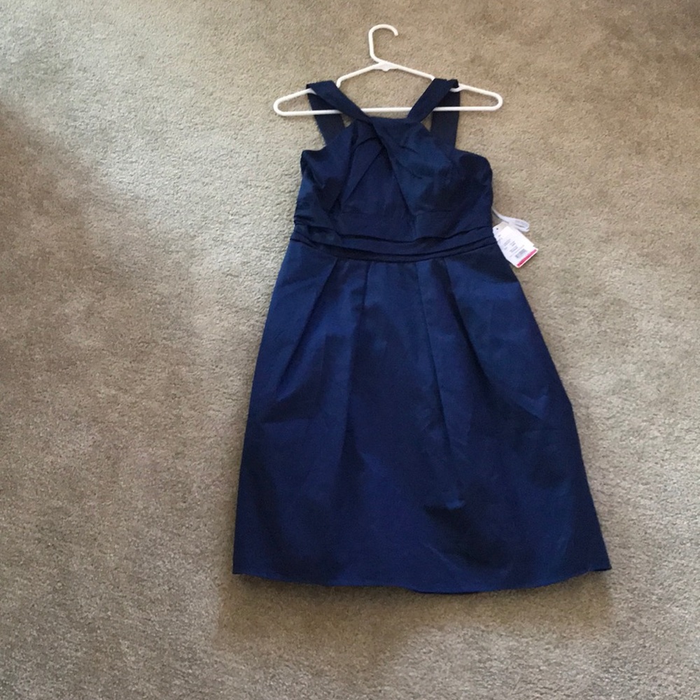 Navy blue dress